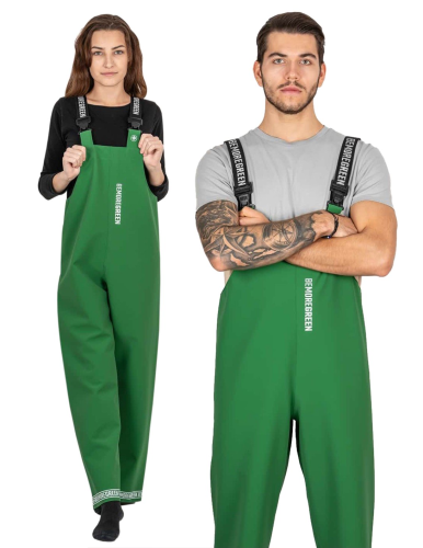 Spodnie ogrodniczki wodoochronne BEMOREGREEN 904