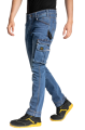 Spodnie robocze jeansy Rica Lewis JOB elastyczne