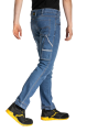 Spodnie robocze jeansy Rica Lewis JOB elastyczne
