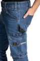 Spodnie robocze jeansy Rica Lewis JOB elastyczne