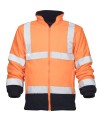 Bluza polarowa odblask. HI-VIZ REF402