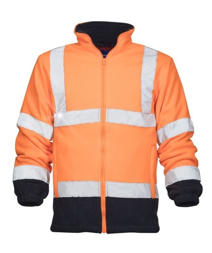 Bluza polarowa odblask. HI-VIZ REF402