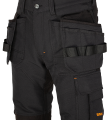 Spodnie robocze do pasa EREBOS black