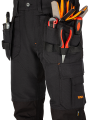 Spodnie robocze do pasa EREBOS black