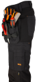 Spodnie robocze do pasa EREBOS black
