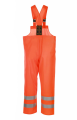 Spodnie ogrodniczki PROS 1011 wodoochronne ostrzegawcze
