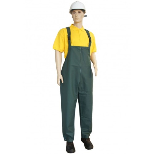 Spodnie ogrodniczki wodoochronne MAT PCV