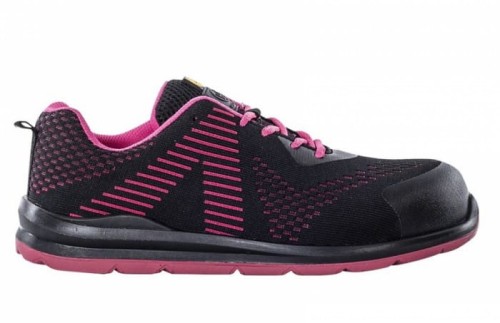 Półbuty ochronne damskie Ardon FLYTEX S1P ESD różowe 