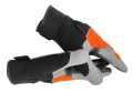 Rękawice kombinowane PUNO pomarańczowy-czarny