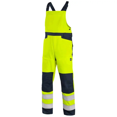 Spodnie ogrodniczki CXS HALIFAX ostrzeg. z siatką męskie