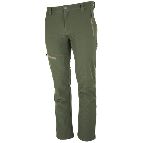 Spodnie softshell stretch Bennon FORCE zielone