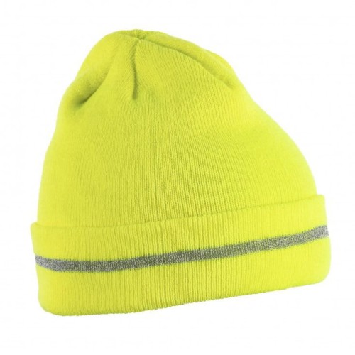 Czapka dzianinowa ISEN uni - żółta