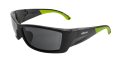 Okulary ochronne Sellstrom Premium XP460 - czarno-zielona ramka, dymione