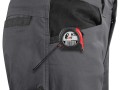 Spodnie robocze do pasa CXS SOLIS FLEX szary-czarny