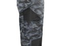 Spodnie robocze do pasa CXS SOLIS FLEX camo-czarny