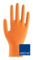  Rękawice nitrylowe warsztatowe THOR Power Grip (50 szt.) pomarańczowe