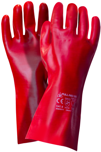Rękawice WORKLINK FULL RED PVC 35 - 10