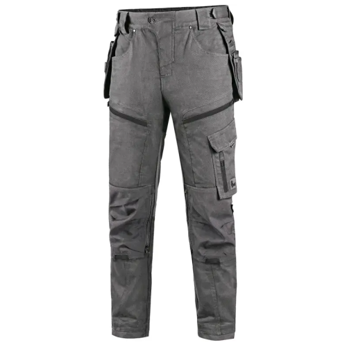 Spodnie do pasa CXS LEONIS męskie szare