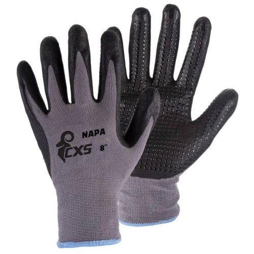 Rękawice powlekane nitrylem z nakrapianiem CXS NAPA 