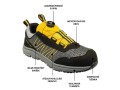 Półbuty ochronne Bennon VENTOR S1PS ESD B-SPIN YELLOW LOW