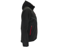 Kurtka softshell Bennon FORCE czarnoczerwona