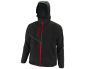 Kurtka softshell Bennon FORCE czarnoczerwona
