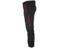 Spodnie softshell stretch Bennon FORCE czarnoczerwone