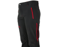 Spodnie softshell stretch Bennon FORCE czarnoczerwone