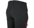 Spodnie softshell stretch Bennon FORCE czarnoczerwone
