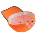 Czapka z daszkiem EGER HI-vis pomarańczowa
