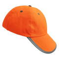 Czapka z daszkiem EGER HI-vis pomarańczowa