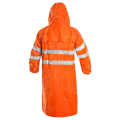 Płaszcz wodoodporny ostrzegawczy CXS BATH męski pomarańczowy