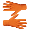 Rękawice nitrylowe bezpudrowe medaSEPT Max Grip PRO Prefer (50szt.) pomarańczowe