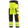 Spodnie do pasa CXS BENSON męskie ostrzegawcze żółto-czarne