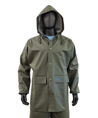 Kurtka przeciwdeszczowa DEEPWATER oliwkowa