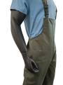 Spodnie ogrodniczki wodoochronne DEEPWATER oliwka