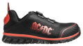 Półbuty ochronne Safety Jogger AC/DC S1P czarny-czerwony