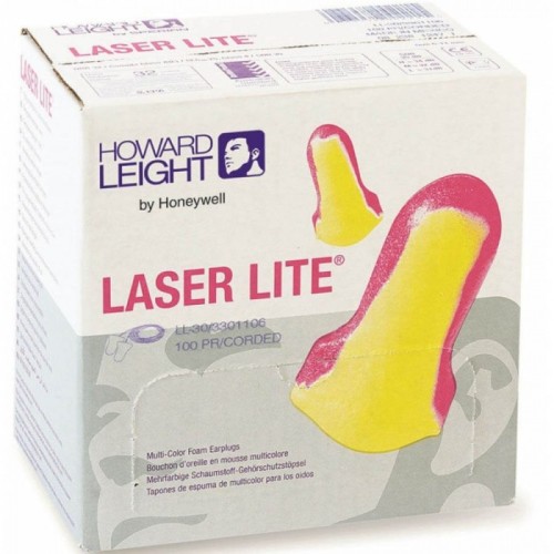 Zatyczki na sznurku HOWARD LEIGHT LASERLITE CORDED (100par)