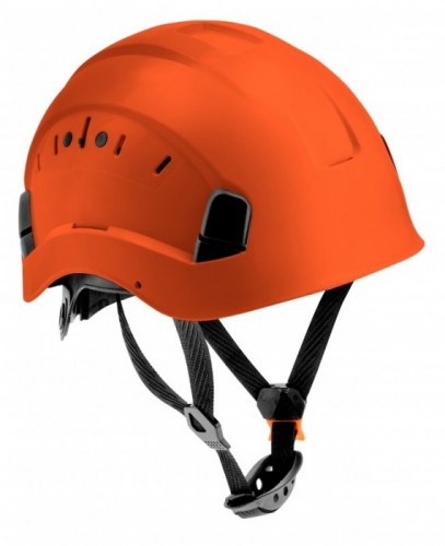 Kask ochronny wysokościowy HOEGERT DIEMEL pomarańczowy uni