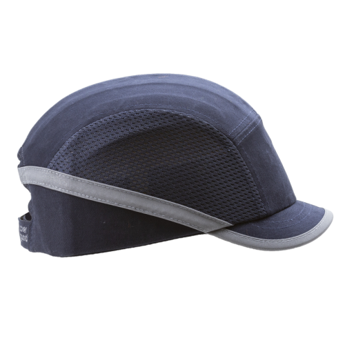 Kask lekki COVERGUARD z daszkiem 3cm wentylowany granatowy