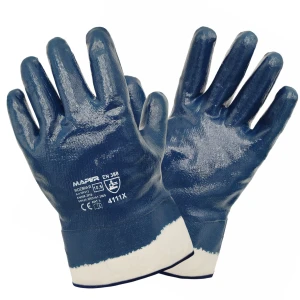Rękawice nitrylowe ciężkie MAPER NR512