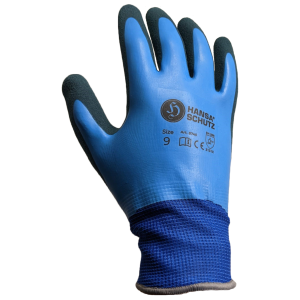 Rękawice Hansaschutz 8740 podwójna powłoka lateksowa Sandy