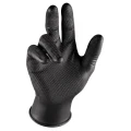 Rękawice warsztatowe GRIPPAZ 246A czarne (50 szt.)