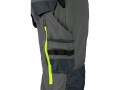 Spodnie do pasa CXS NAOS męskie HV żółte elem.