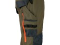 Spodnie do pasa CXS NAOS męskie HV pomarańcz. elem.