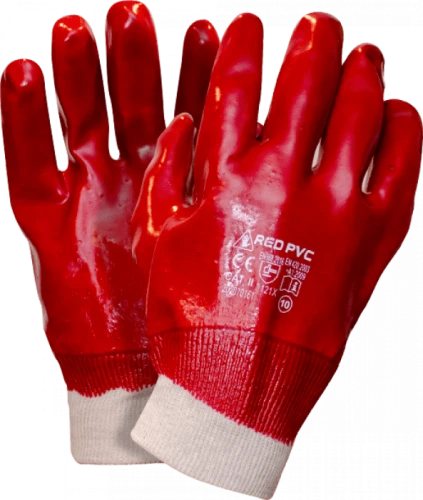 Rękawice WORKLINK RED PVC rozm. 10