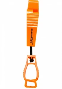 Klips do przypięcia rękawic Worklink SuperTECH CLIP - pomarańczowy