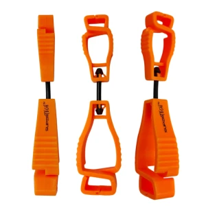 Klips do przypięcia rękawic Worklink SuperTECH CLIP - pomarańczowy