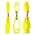 Klips do przypięcia rękawic Worklink SuperTECH CLIP - żółty