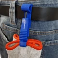 Klips do przypięcia rękawic Worklink SuperTECH CLIP II - niebieski
